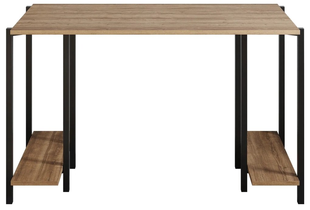 Secretária Reader – Preto Nogal – 125x73,8x60 cm