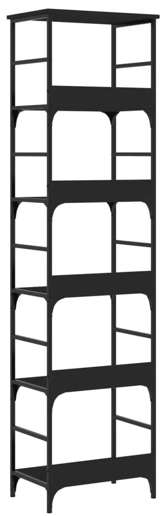 Estante 50x33x188,5 cm derivados de madeira preto