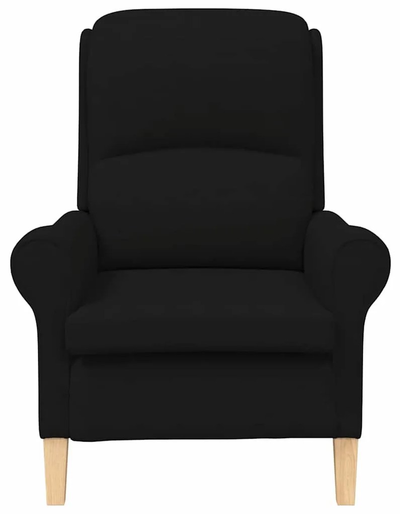 Cadeira Preta 52 cm em Microfibra