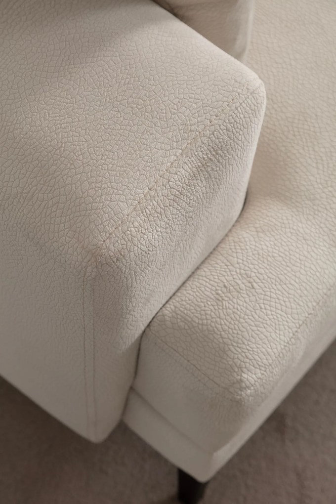 Sofá de 3 Lugares Astana – Ecru – 100x78x234 cm