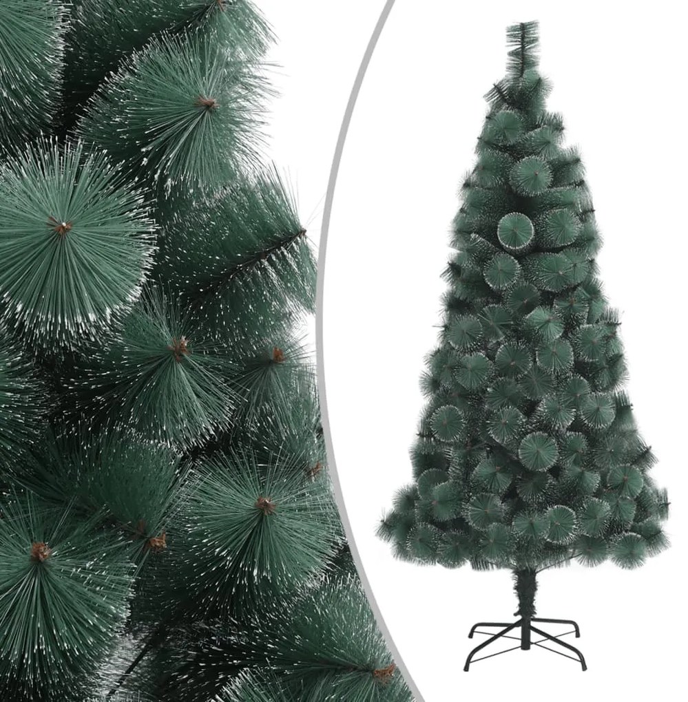 Árvore de Natal artificial com suporte 180 cm PET verde