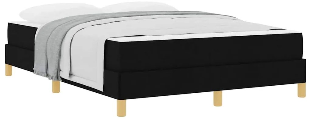 Cama Box Preto, Marrom 140 x 200 cm