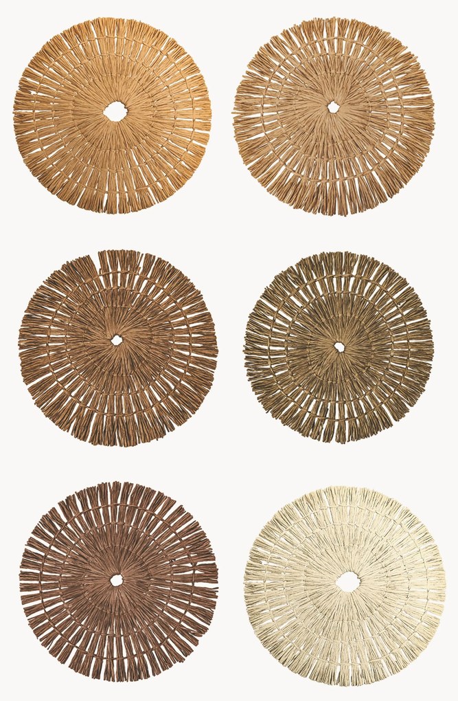 Individuais de mesa artesanais Tovaglietta, 6 uni.