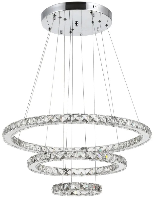 Candeeiro de Teto Crystal - Design Moderno