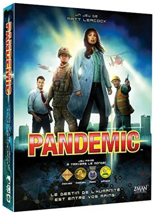 Jogo de Mesa Pandemic Asmodee Pandemic (fr)