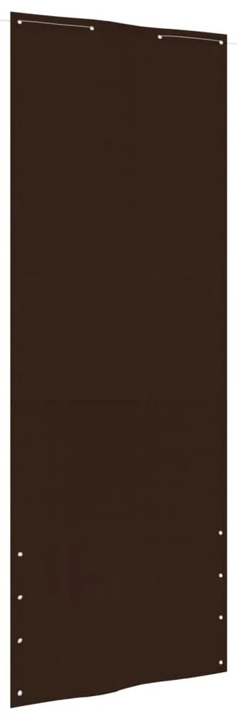 Tela de varanda 80x240 cm tecido oxford castanho