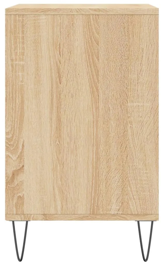 Sapateira 102x36x60 cm derivados de madeira carvalho sonoma