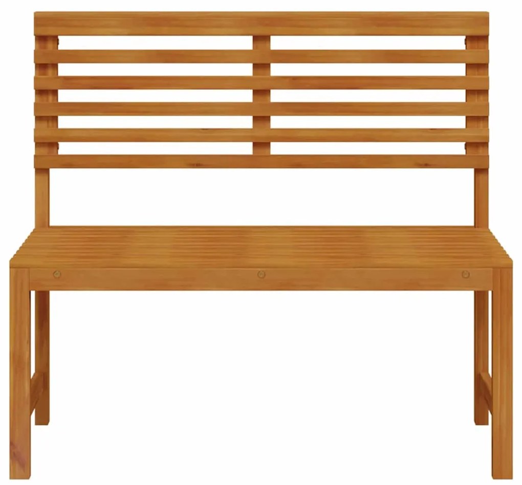 Banco de Jardim vidaXL 100x50x91 cm Madeira Sólida de Acácia