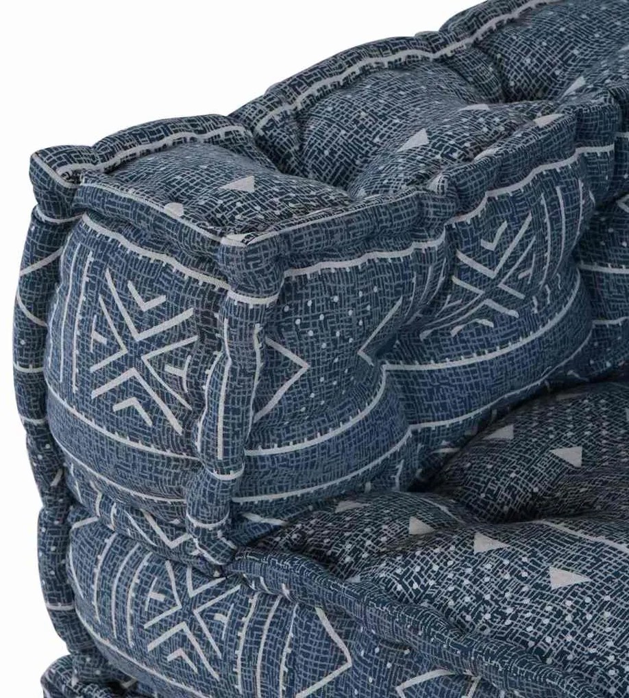 Pouffe Modular Índigo 70x70x54 em Tecido da