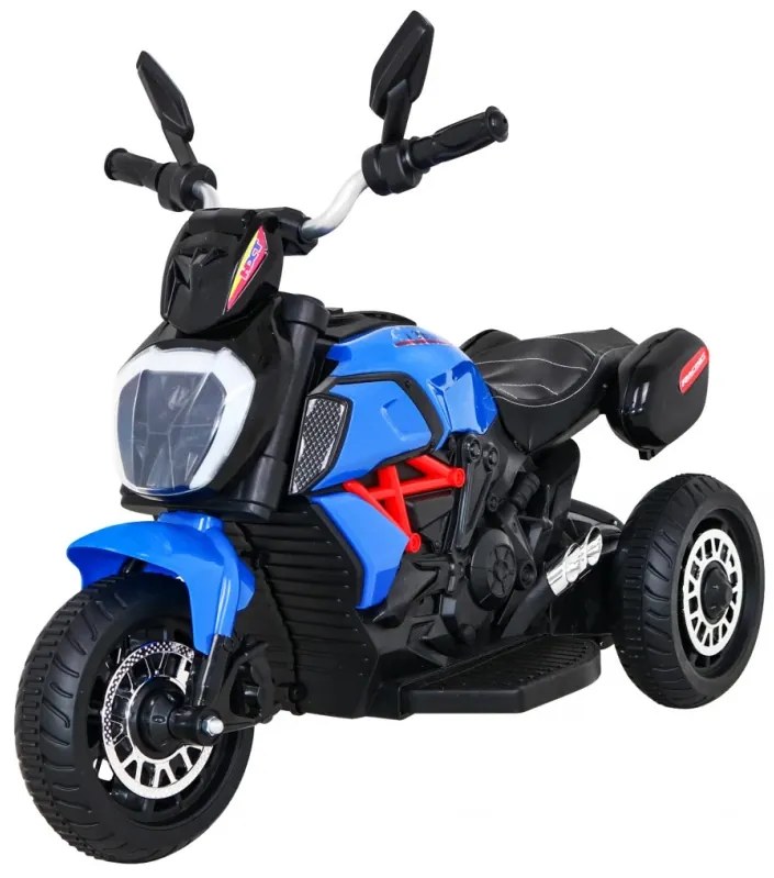 Mota elétrica para crianças 6V, Fast Tourist, 1,5 a 4 anos Azul