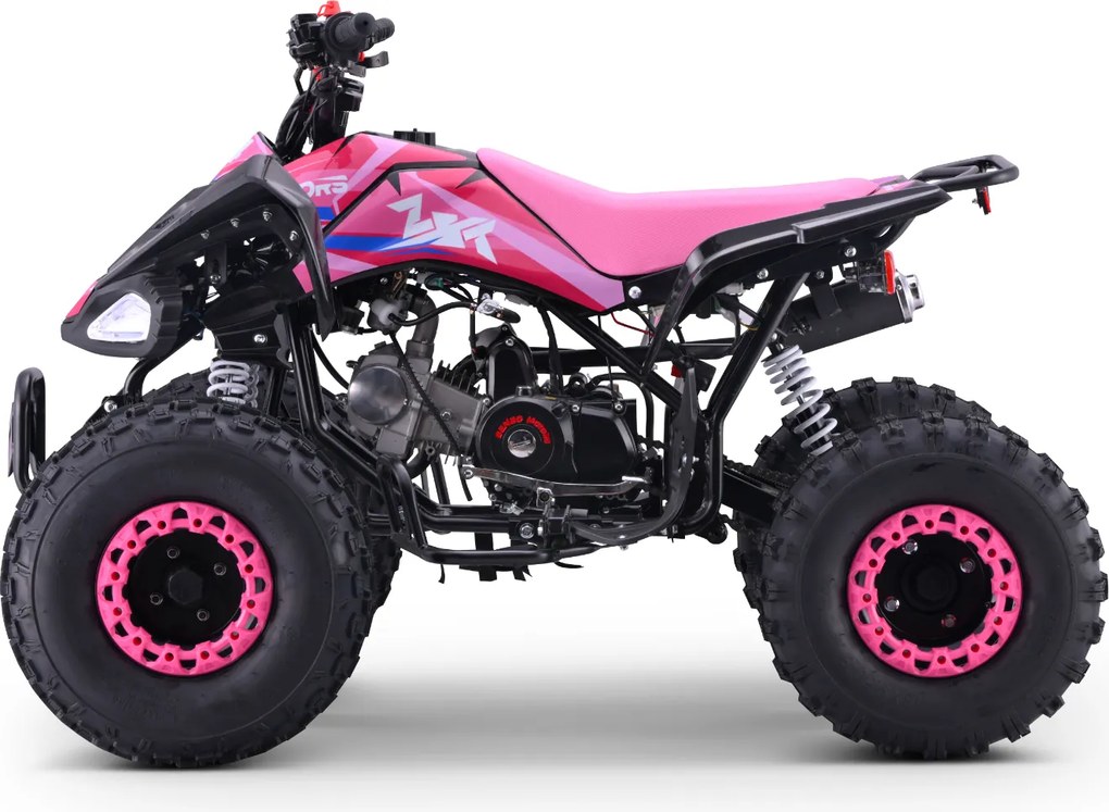 Moto 4 para crianças gasolina 125cc ATV Motors ZXT Rosa