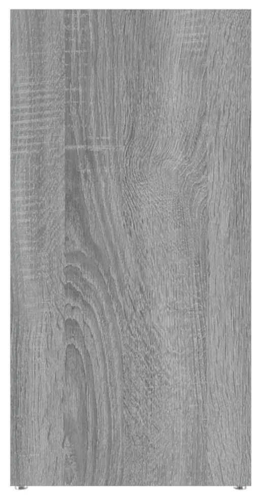 Estante 50x25x106 cm cinzento sonoma