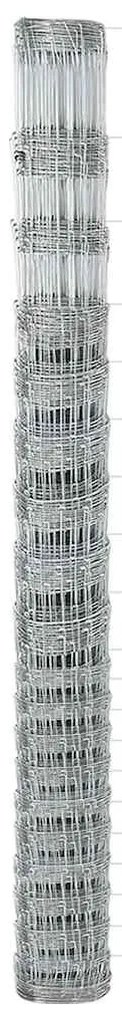 Cerca de Campo 1,6 x 25 m em Aço Galvanizado