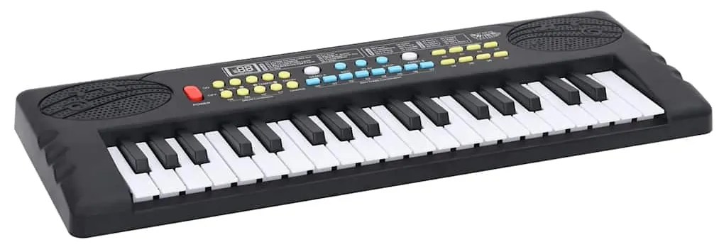 37 teclas piano teclado elétrico com microfone para crianças