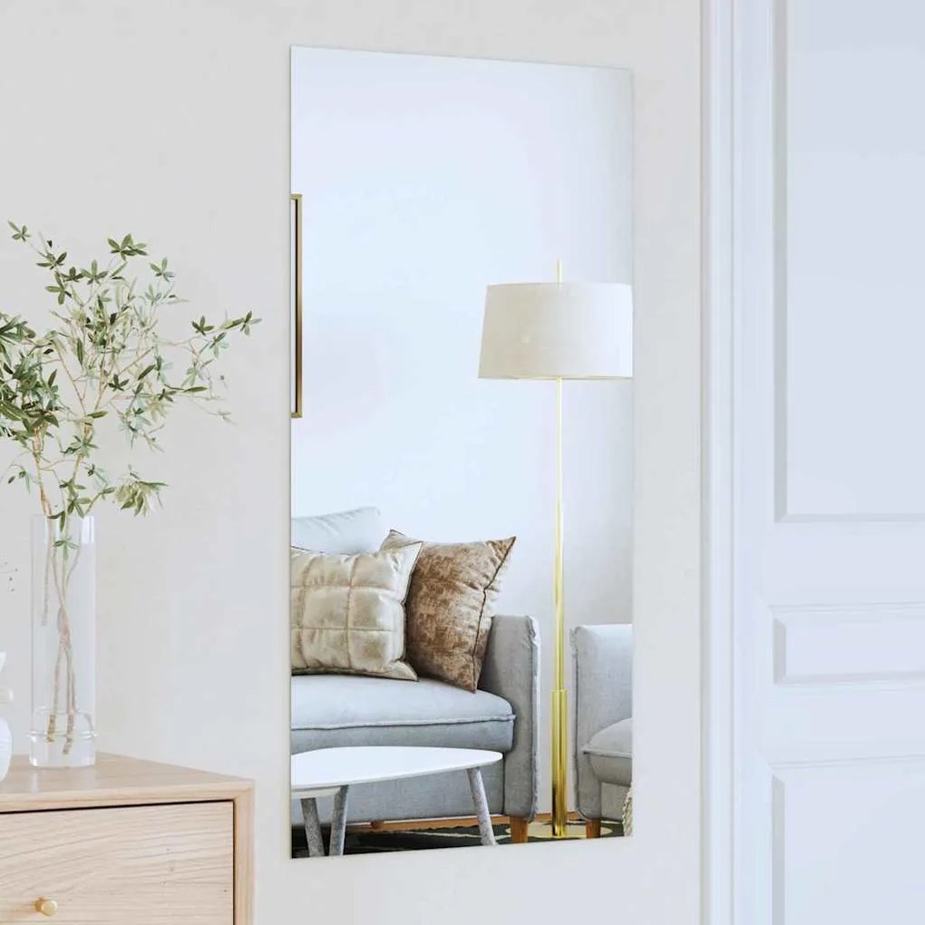 vidaXL Espelho de Parede Retangular 50 x 100 cm vidro temperado