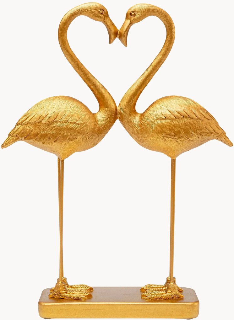 Objeto decorativo Flamingo Love