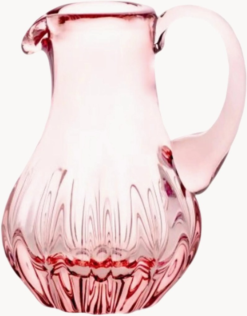 Jarro de vidro de cristal Saga