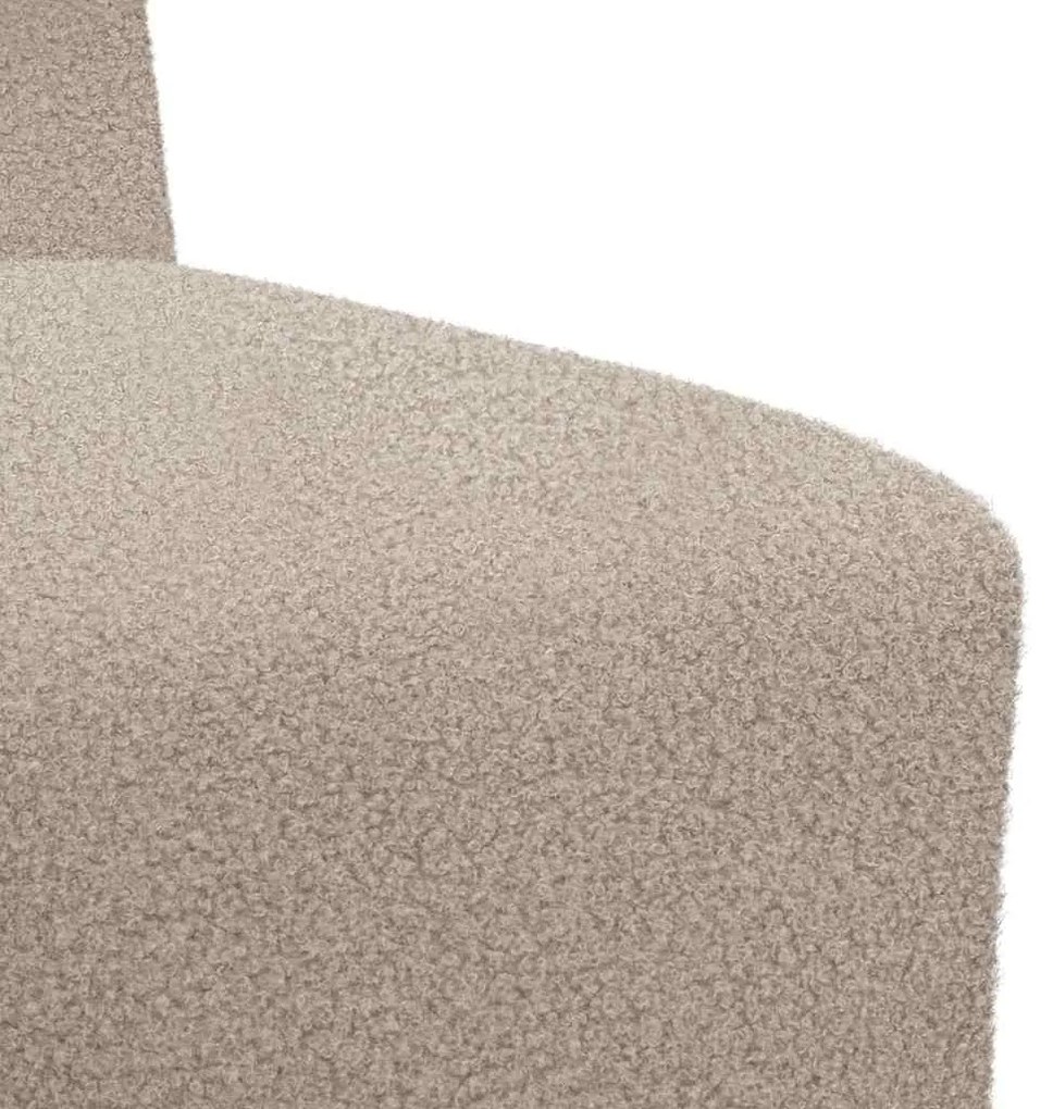 Sofá Chiar 3 pcs Cinzento-claro 55 x 74 x 82 cm