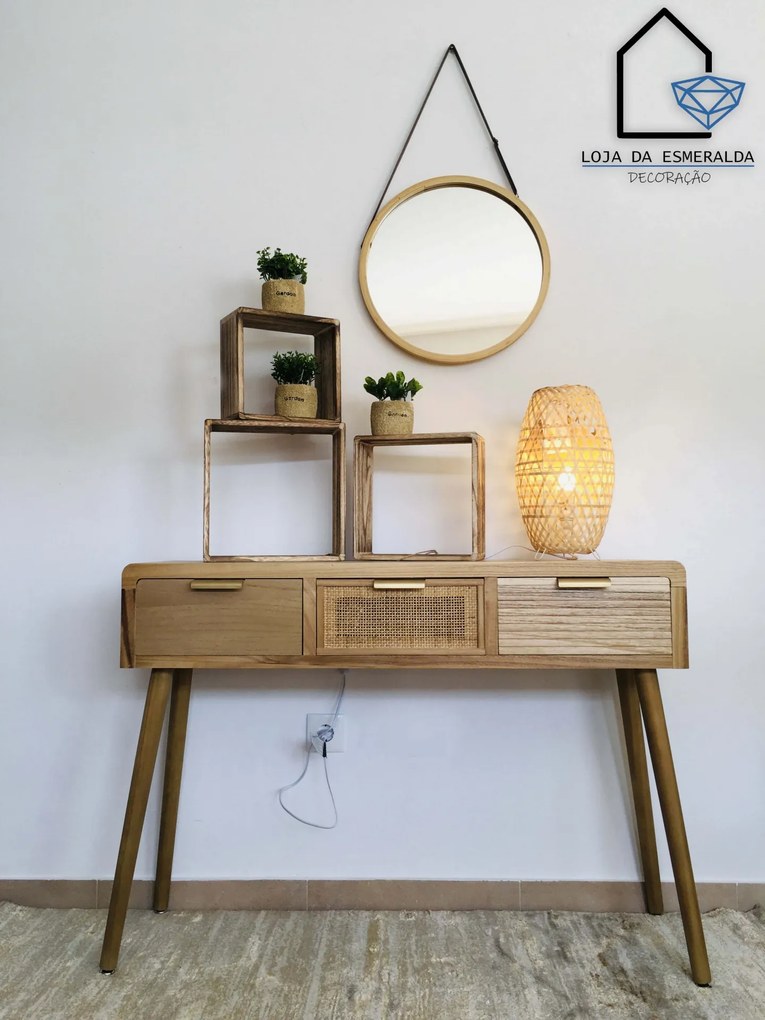 Espelho em Bambu | 45 CM