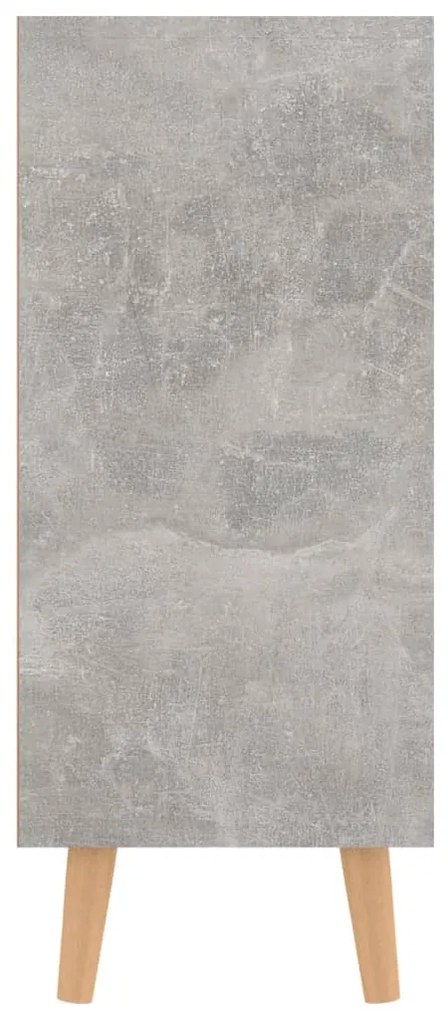 Aparador 90x30x72 cm derivados de madeira cinza cimento