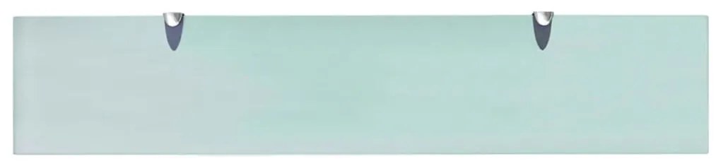 Prateleiras flutuantes 2 pcs vidro 100x20 cm 8 mm