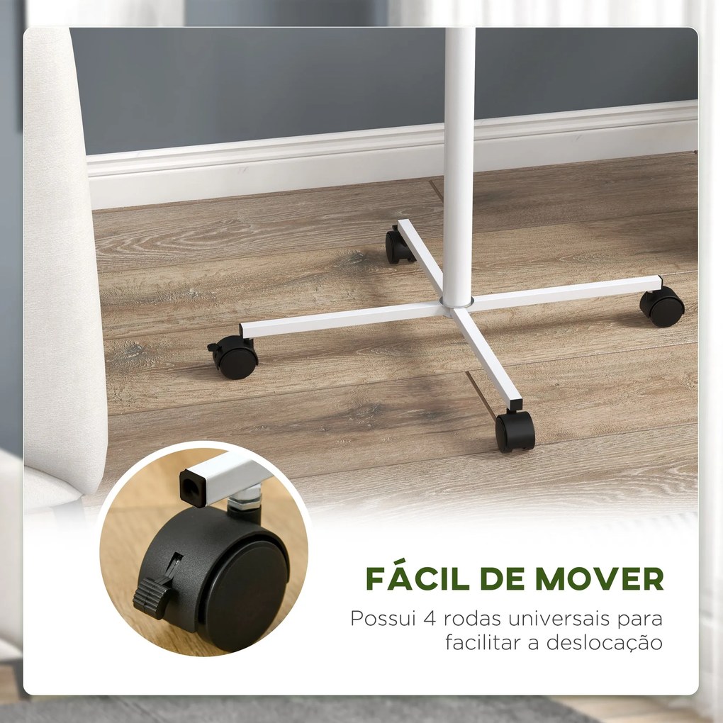 PawHut Comedouro para Pássaros de Exterior com Rodas Ø60x138 cm Comedo