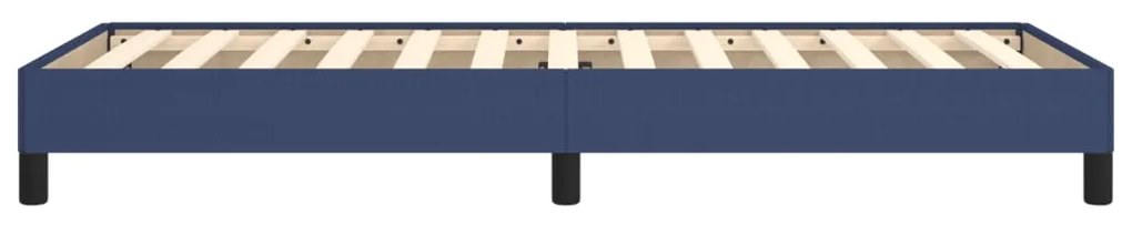 Estrutura de cama sem colchão 80x200 cm azul