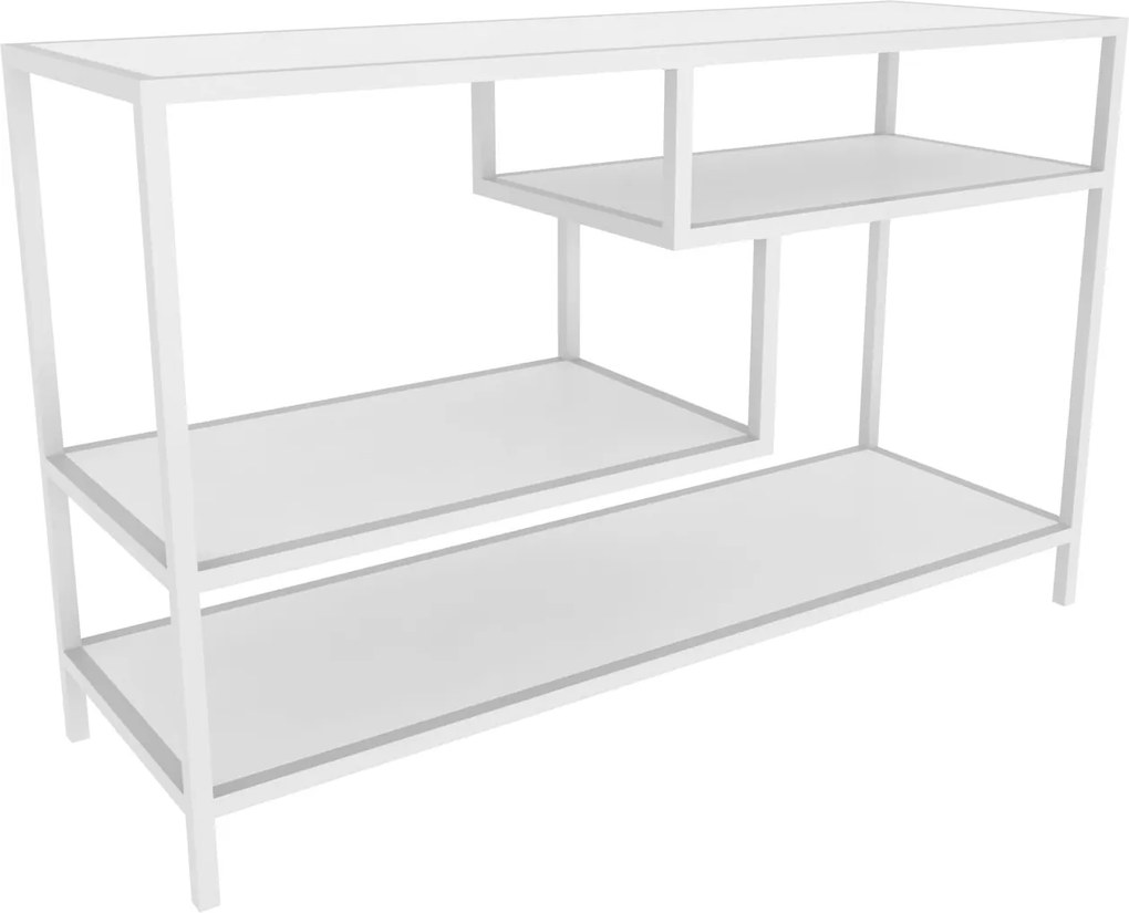 Móvel TV Robbins – Branco – 120 x 39 x 75 cm