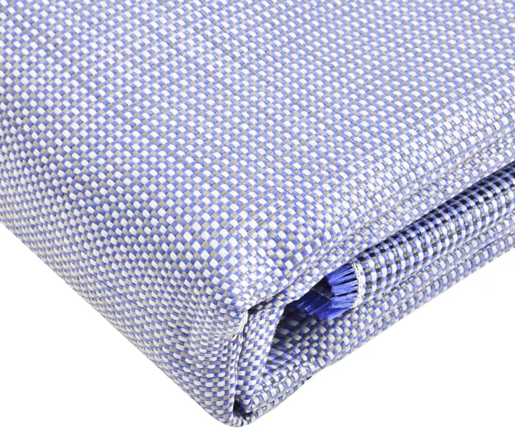 Tapete de campismo para tenda 650x300 cm azul