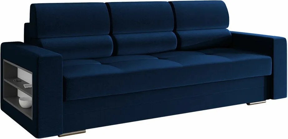 Sofá-cama Decatur 100, Cama com arrumação, 88x236x92cm, 117 kg, Pernas: Madeira