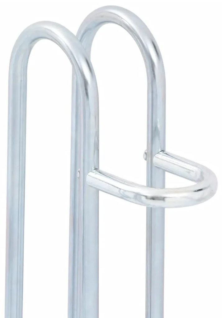 Suporte independente para 4 bicicletas aço galvanizado