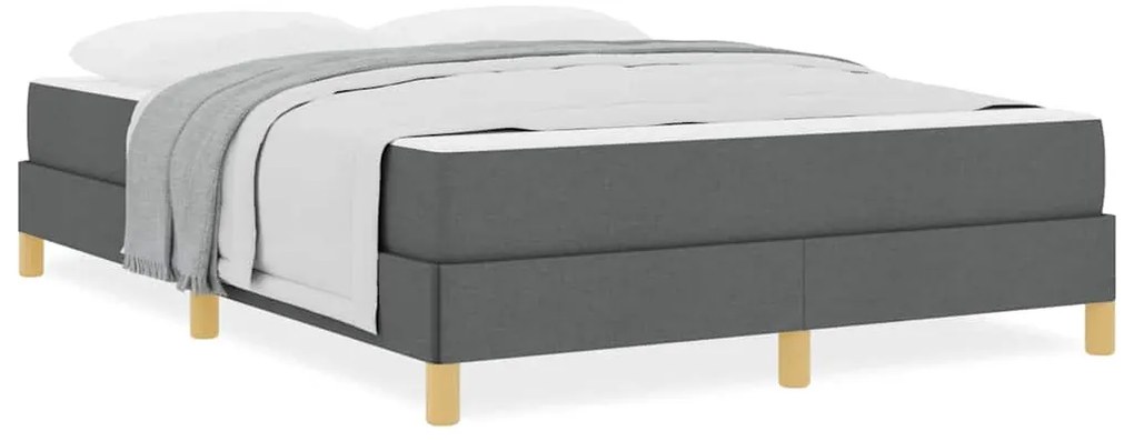 Cama Box Taupe, Marrom 140 x 190 cm