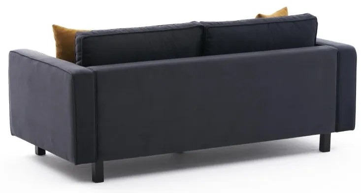 Sofá de 2 Lugares Kale – Antracite – 180x83x91 cm