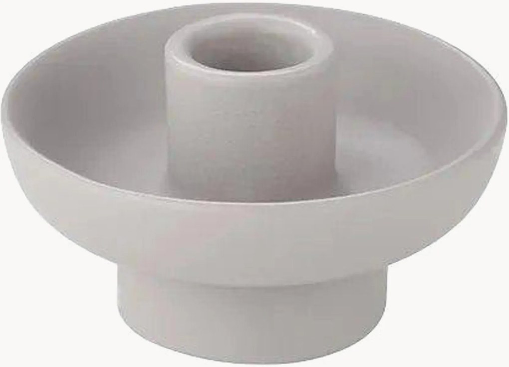 Castiçal em cerâmica Vela