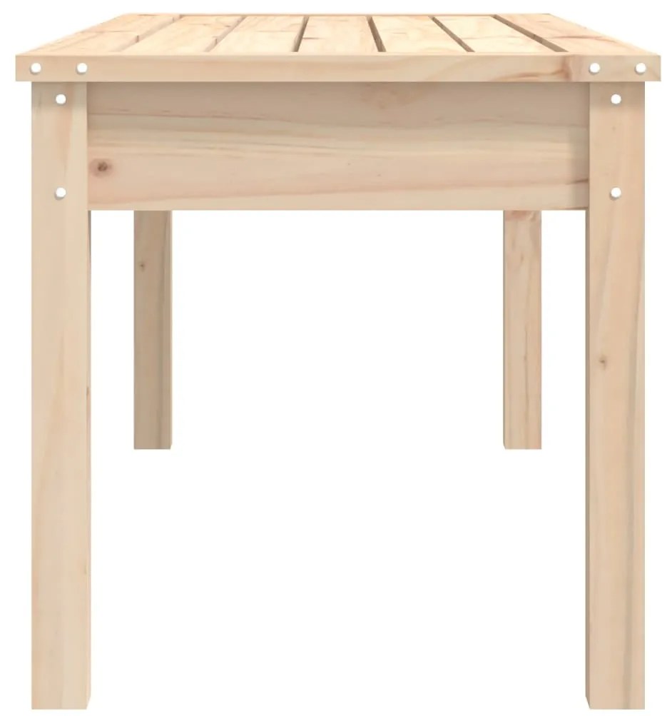 Banco de jardim 109x44x45 cm madeira de pinho maciça