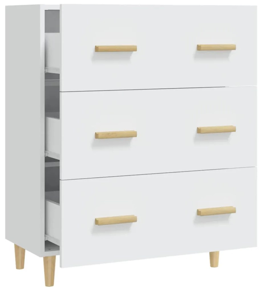 Aparador 70x34x90 cm derivados de madeira branco