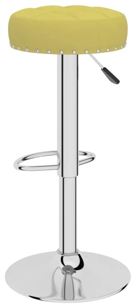 Bancos de Bar - 2 pcs - Tecido Verde