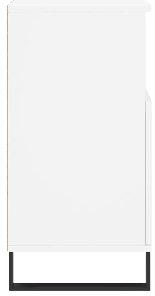 Aparadores 2 pcs derivados de madeira branco