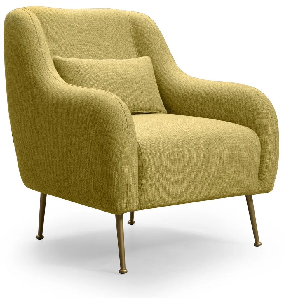 Cadeira Wing Sevilla – Amarela – 78 cm x 90 cm x 89 cm