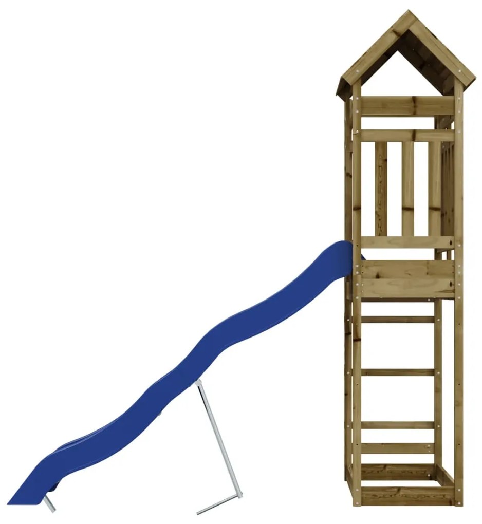 Conjunto de brincar para exterior madeira de pinho impregnada