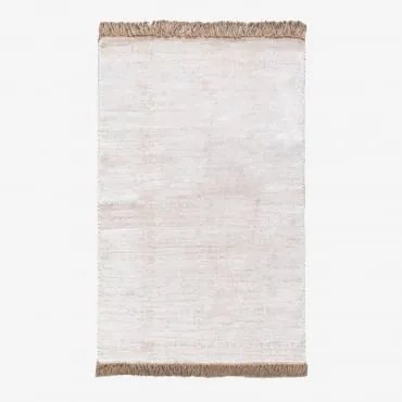 Alfombra Retangular 160x240 Cm Em Juta Nadiya Cores Naturais - Sklum