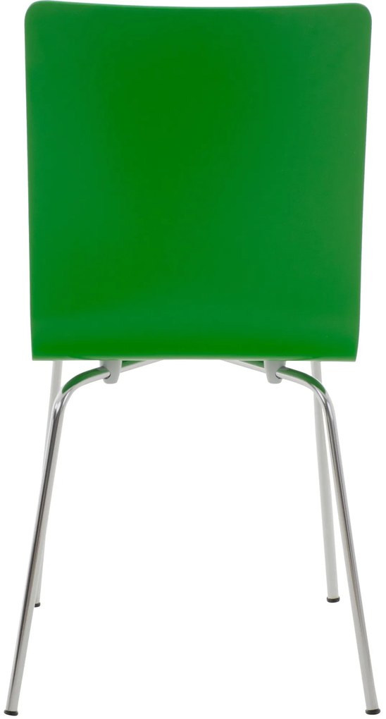 Conjunto de 4 cadeiras de cozinha e sala de jantar Pepe 43 x 87 x 47 cm Verde