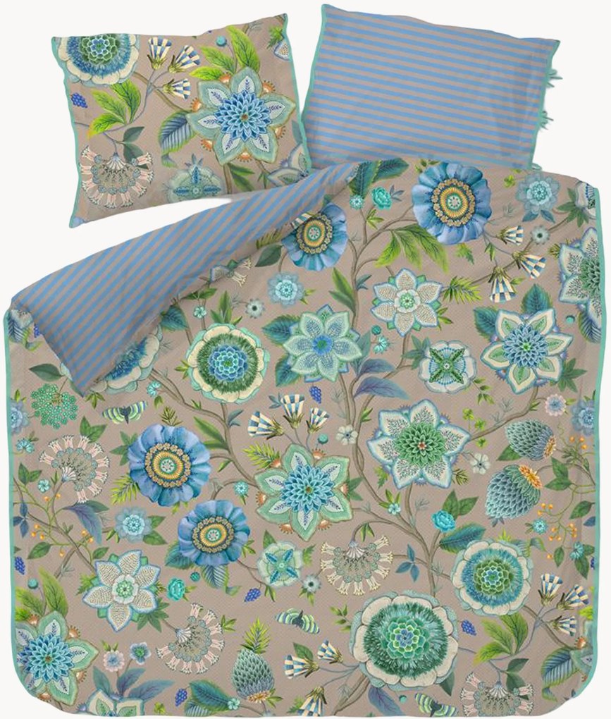 Conjunto de roupa de cama em percal de algodão Viva La Vida