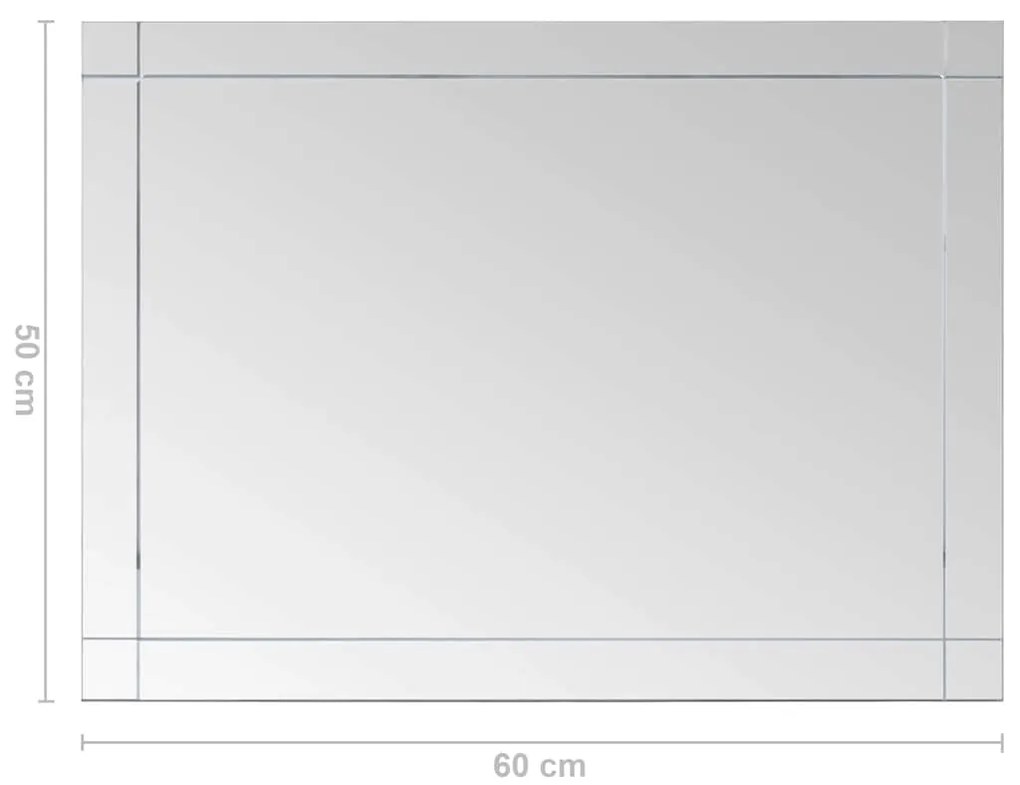 Espelho de parede 6050 cm vidro