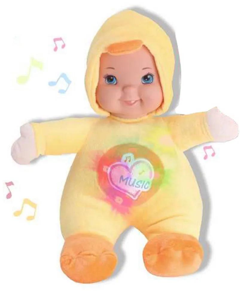 Boneca Bebé Reig 35 cm Peluche Musical Pato