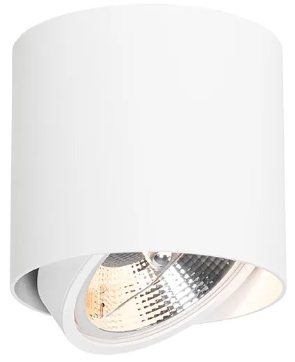 Foco de superfície inteligente branco rotativo e inclinável Incl. Wifi GU10 111mm - Impact