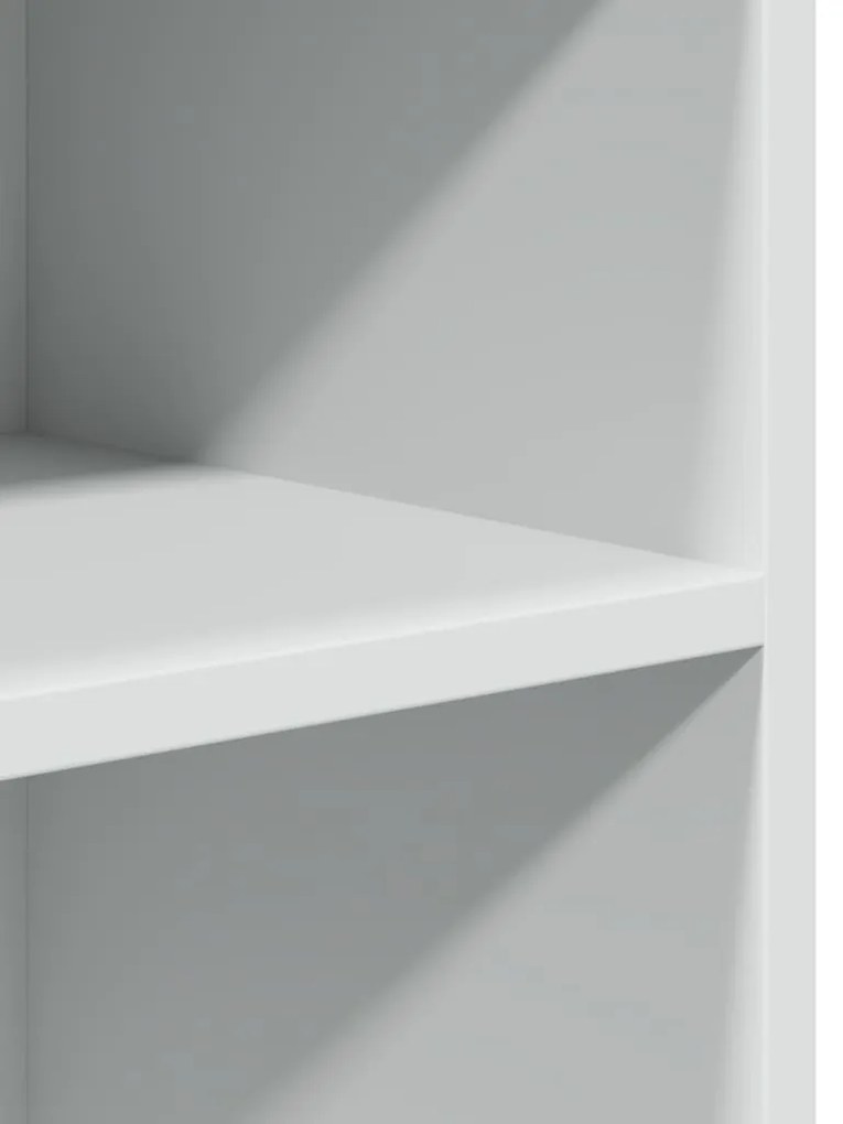Mesa de apoio c/ rodas 55x60x78 cm derivados de madeira branco