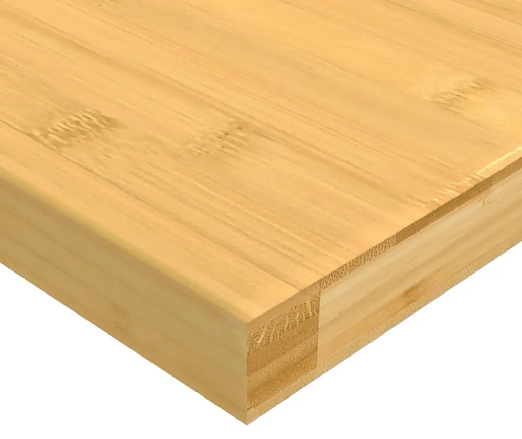 Prateleira de parede 100x20x2,5 cm bambu