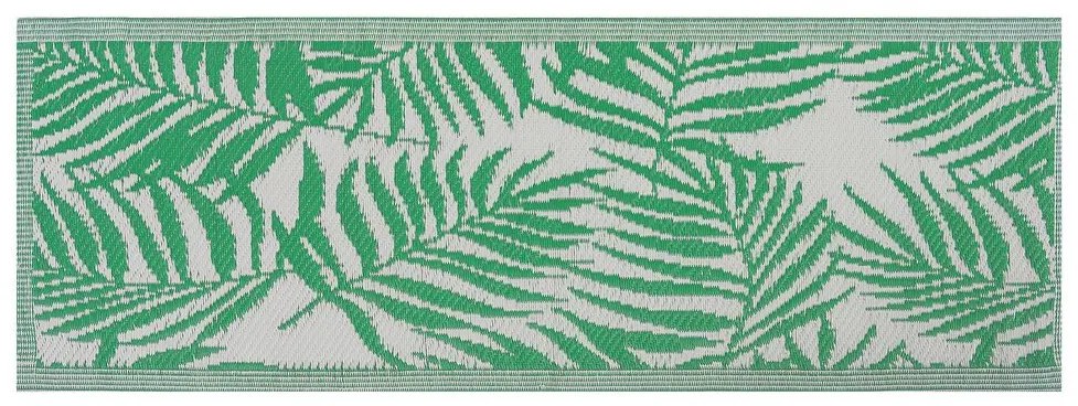 Tapete de exterior verde 60 x 105 cm KOTA Beliani