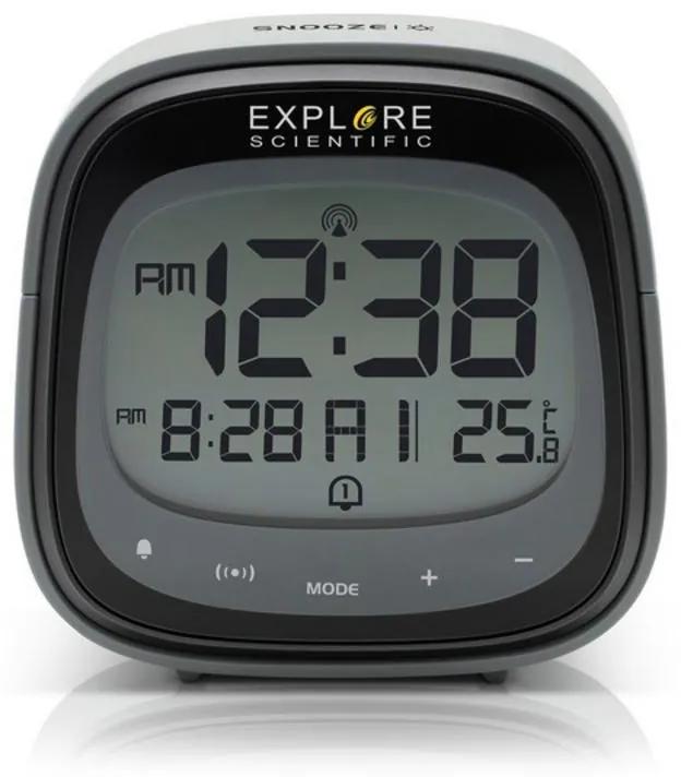 Relógio-Despertador Explore Scientific RDC-3006 LCD Preto